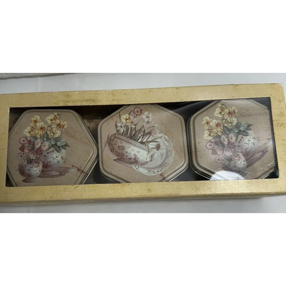Y2K Plum Scented Candle Set Fabrice De Villeneuve New Vintage Set of‎ 3
